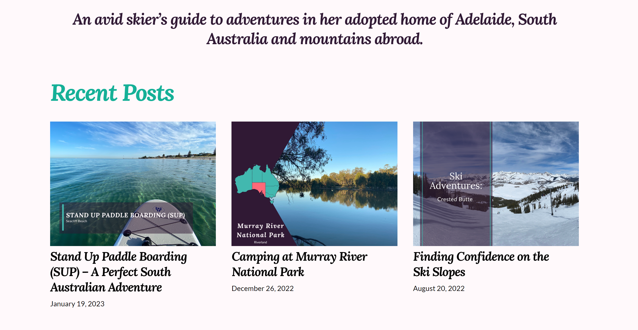 webpage design screenshot